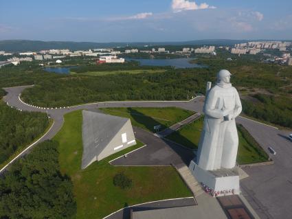 Мурманск. Мемориал `Защитникам Советского Заполярья в годы Великой Отечественной войны` (`Алёша`).