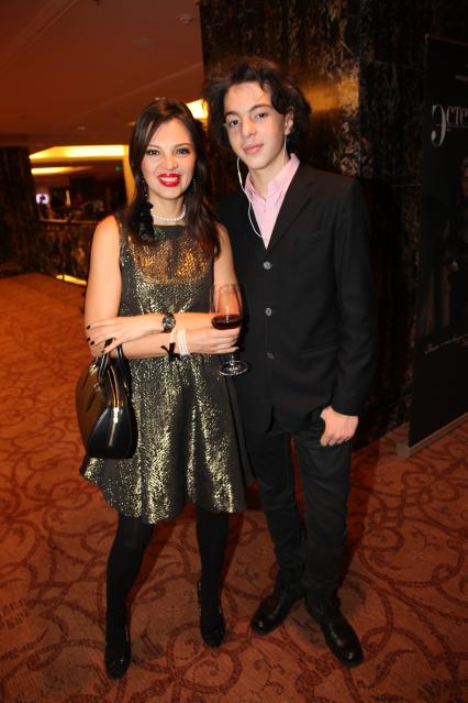 Lotte Hotel. Новогодняя вечеринка FASHION NEW YEAR 2011. На снимке: дизайнер Алиса Толкачева