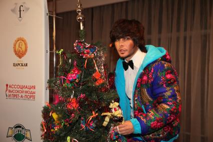 Lotte Hotel. Новогодняя вечеринка FASHION NEW YEAR 2011. На снимке: стилист Сергей Зверев