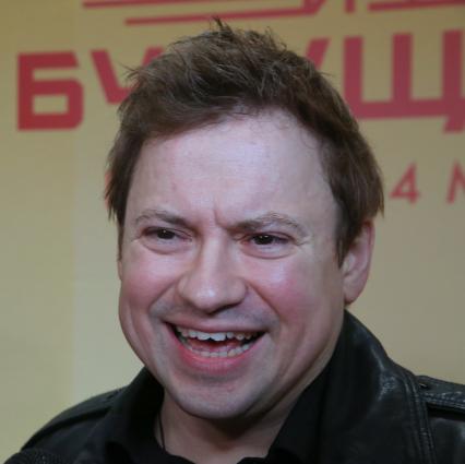 Кинотеатр КАРО 11 ОКТЯБРЬ. Премьера фильма ПАРА ИЗ БУДУЩЕГО. 2021. На снимке: актер Андрей Гайдулян