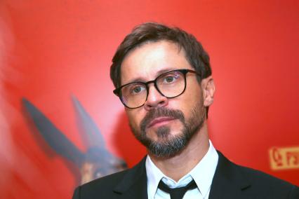 Кинотеатр ОКТЯБРЬ. Премьера анимационного фильма КОНЕК-ГОРБУНОК. 2021. На снимке: актер Павел Деревянко