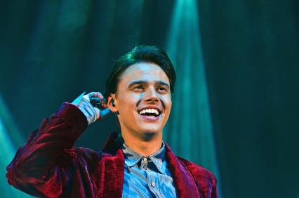 Новосибирск. Певец ALEKSEEV на концерте Big Love Show.