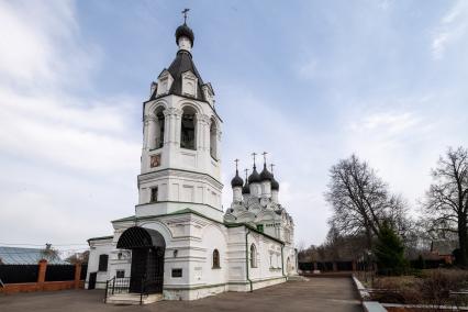 Московская облась, Домодедовский район. Вид на Знаменскую  церковь в Кузьминском.