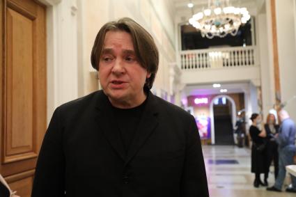 Кинотеатр ПИОНЕР. Премьера сериала УГРЮМ-РЕКА. 2021. На снимке: генеральный директор Первого канала Константин Эрнст