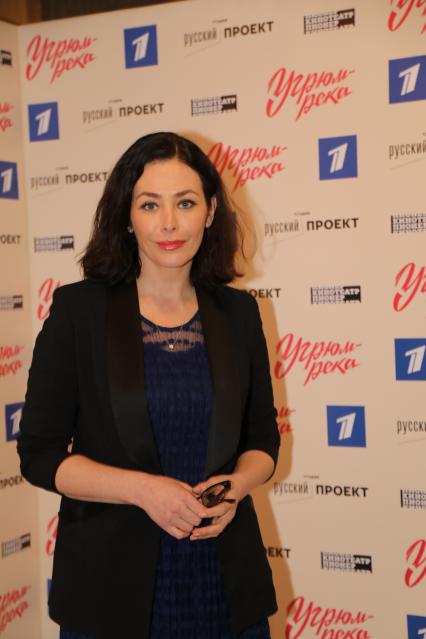 Кинотеатр ПИОНЕР. Премьера сериала УГРЮМ-РЕКА. 2021. На снимке: актриса Екатерина Волкова