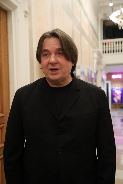 Кинотеатр ПИОНЕР. Премьера сериала УГРЮМ-РЕКА. 2021. На снимке: генеральный директор Первого канала Константин Эрнст