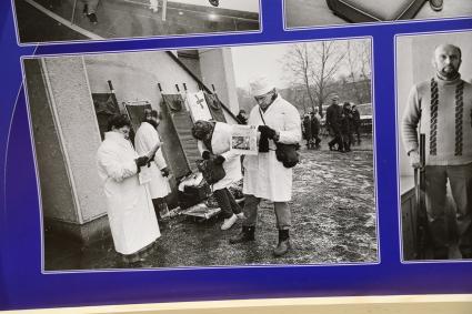 Фотовыставка ТРИДЦАТЬ ЛЕТ СО ДНЯ СОБЫТИЙ В ВИЛЬНЮСЕ В ЯНВАРЕ 1991 ГОДА. ПРАВДА И ВЫМЫСЕЛ. Противостояние фальсификации фактов о событиях 1991 года, которые привели к человеческим жертвам 2021.  На снимке: