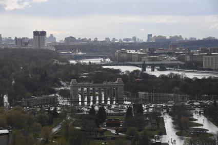 Москва. Вид города.