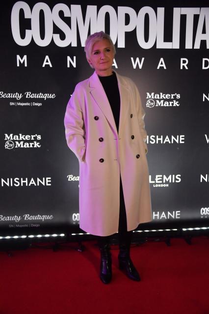 Москва. Лидер группы `Ночные снайперы` Диана Арбенина на премии `Cosmopolitan Man Awards 2021`. Премия прошла в Особняке на Волхонке.