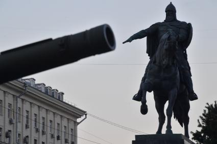 Москва. Памятник Юрию Долгорукому на Тверской улице.