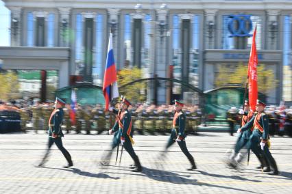 Екатеринбург. Генеральная репетиция парада Победы.