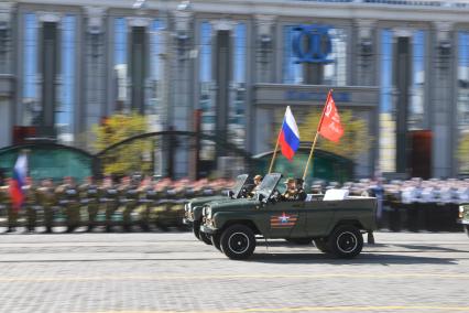 Екатеринбург. Генеральная репетиция парада Победы.