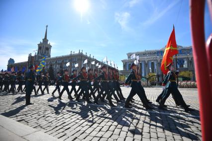 Екатеринбург. Генеральная репетиция парада Победы.