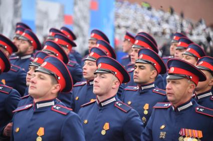 Москва. Военный парад, посвященный 76-й годовщине Победы в Великой Отечественной войне.