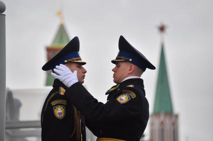 Москва. Военный парад, посвященный 76-й годовщине Победы в Великой Отечественной войне.