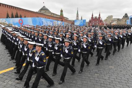 Москва. Военный парад, посвященный 76-й годовщине Победы в Великой Отечественной войне.