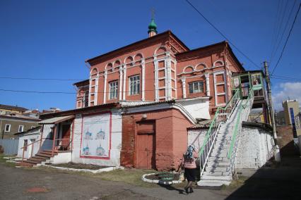 Красноярск. Православный храм Николая Чудотворца.