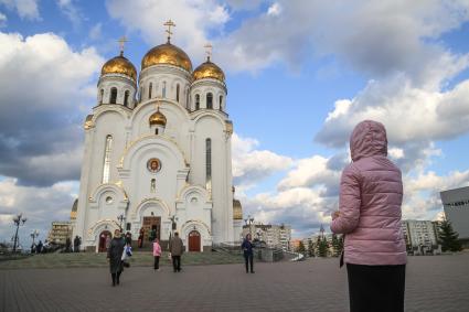 Красноярск. Храме Рождества Христова.