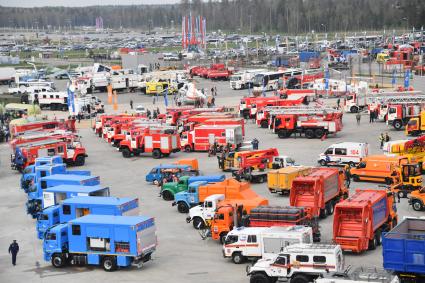 Московская область. На выставке XIII Международного салона `Комплексная безопасность-2021` в военно-патриотическом парке`Патриот`.