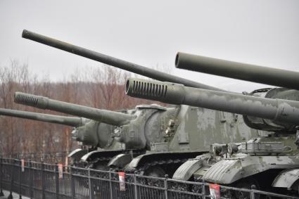 Мурманская область. Экспозиция под открытым небом в музее военно-воздушных сил Северного флота.