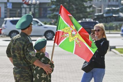 Барнаул. День пограничника.