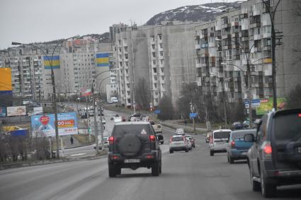 Мурманск. На улицах города.