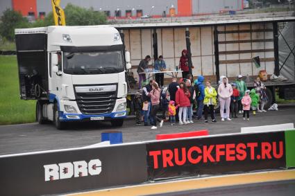 Московская область. Международный фестиваль грузового транспорта Truckfest 2021.