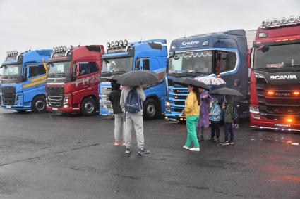 Московская область. Международный фестиваль грузового транспорта Truckfest 2021.