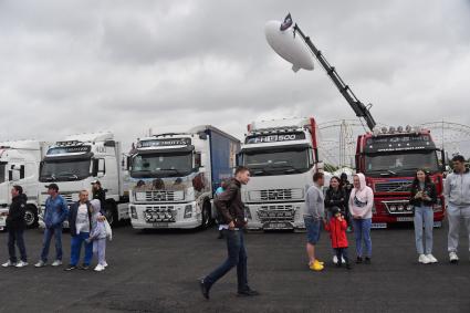 Московская область. Международный фестиваль грузового транспорта Truckfest 2021.