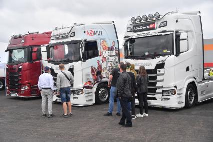 Московская область. Международный фестиваль грузового транспорта Truckfest 2021.