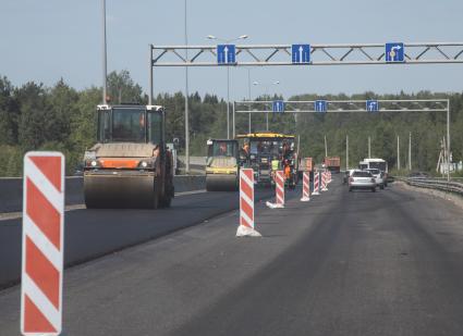 Пермь. Работы по замене асфальта.