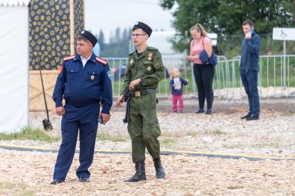 Московская область. На  гастрономическом фестивале `Сыр Пир Мир`на территории Истринской сыроварни  Олега Сироты в деревне Дубровское.