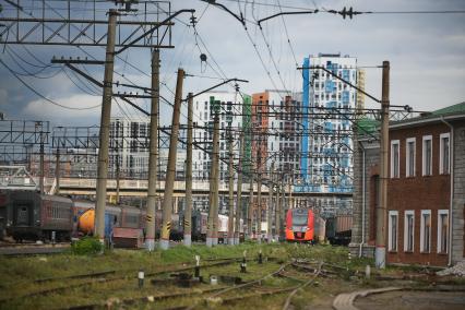 Екатеринбург. В локомотивном депо железнодорожного вокзала