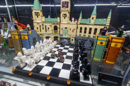Москва. Музей лего Brick Star в `Неглинной галерее`.