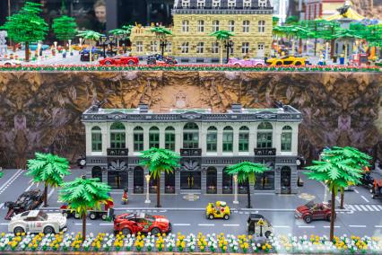 Москва. Музей лего Brick Star в `Неглинной галерее`.