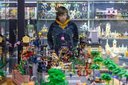 Москва. Музей лего Brick Star в `Неглинной галерее`.