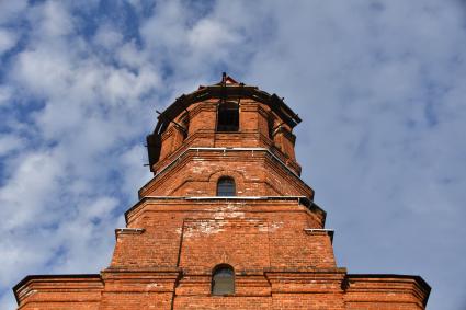 Ленинградская область. д.Морье. Церковь Святого Преподобного Петра Афонского и Святой Равноапостольной княгини Ольги.