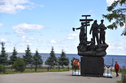 Ленинградская область. п. Ладожское озеро. Филиал Центрального военно-морского музея `Дорога жизни`.