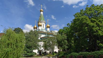 Болгария. г.София. Церковь Святителя Николая Чудотворца.