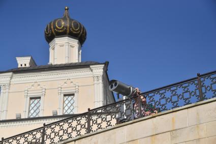 Казань. Дворцовая церковь в Казанском кремле.