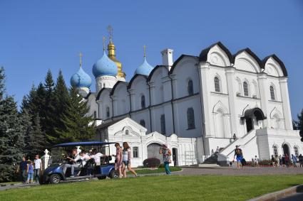 Казань. Благовещенский собор на территории Казанского кремля.