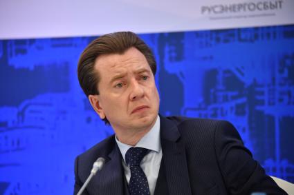 Москва. Первый заместитель председателя комитета Государственной Думы по экологии Владимир Бурматов на экологическом форуме РСПП.