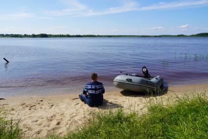 Брейтово. Рыбинское водохранилище.