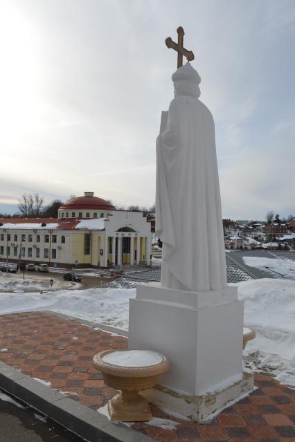 Московская область, Волоколамск. Памятник князю Владимиру.