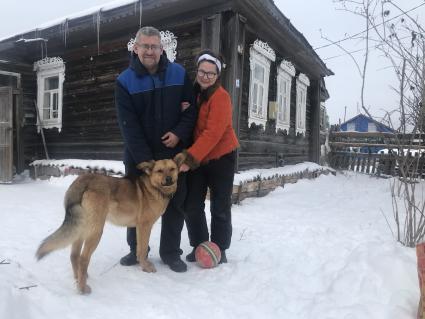 Мордовия. Село Шокша. Журналистка Марина Перфильева  с мужем Маратом переехали в село из Казани.