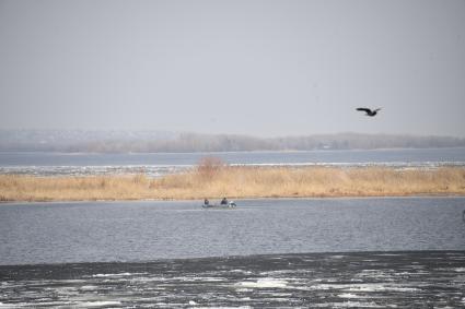 Энгельс. Вид на Волгу.