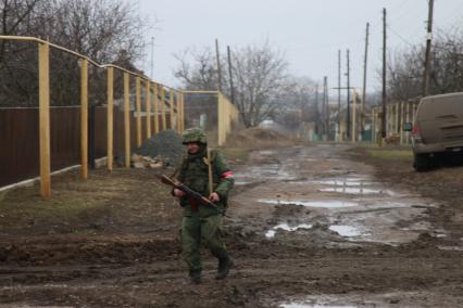 Донецкая область. с.Николаевка. Военная операции РФ по демилитаризации Украины.