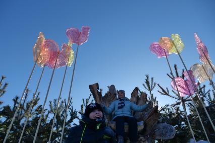 Самара. Народные гуляния во время празднования Масленицы