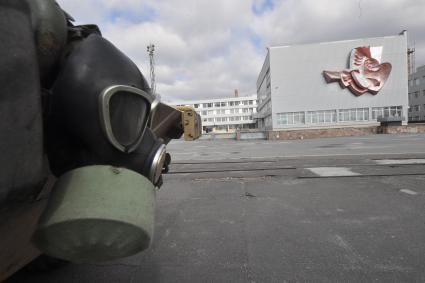 Киевская область. Вышгородский район. Военная операции РФ по демилитаризации Украины. Российские войска контролируют Чернобыльскую АЭС.