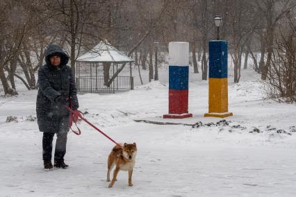 Москва. Памятник российско-украинской дружбе в Бибирево.